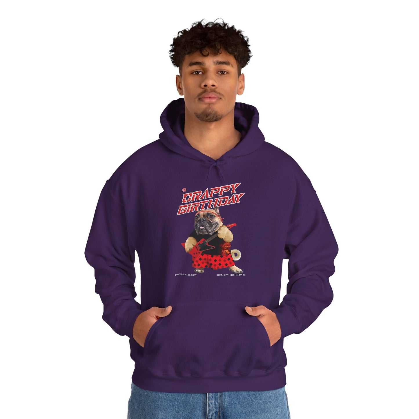 Crappy Birthday II Men's Heavy Blend Hooded Sweatshirt