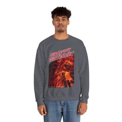 Crappy Birthday Men's Heavy Blend Crewneck Sweatshirt