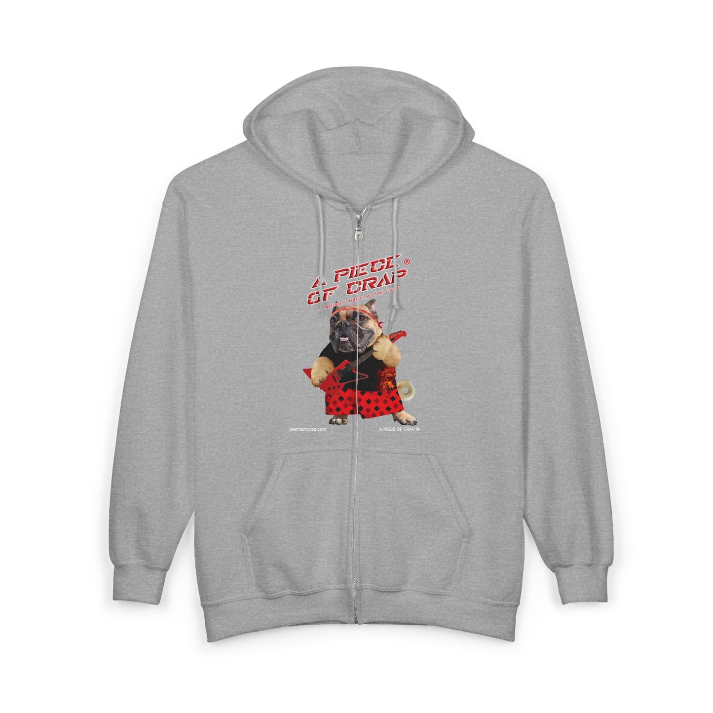 A Piece Of Crap II Heavy Blend Full Zip Hooded Sweatshirt