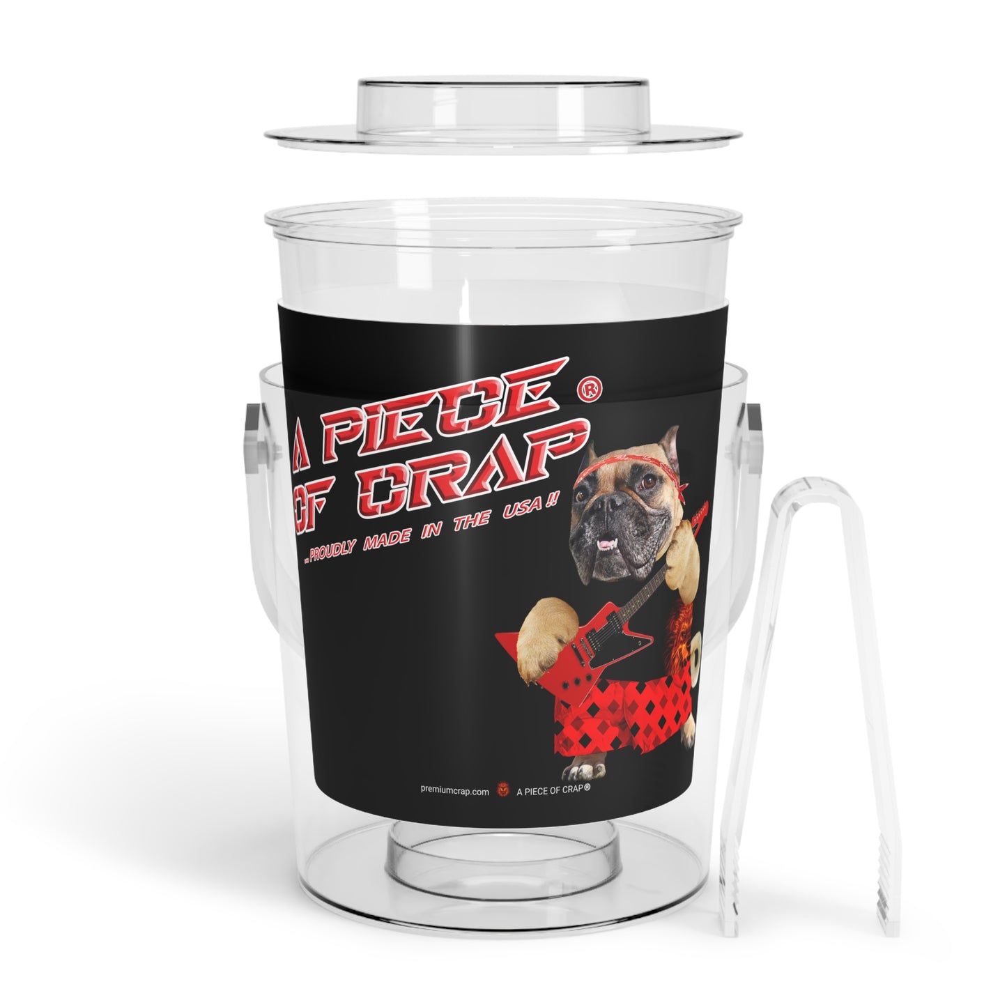 A Piece of Crap II Ice Bucket with Tongs