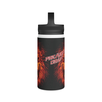 Premium Crap Stainless Steel Water Bottle, Handle Lid