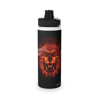 Premium Crap Stainless Steel Water Bottle, Sports Lid