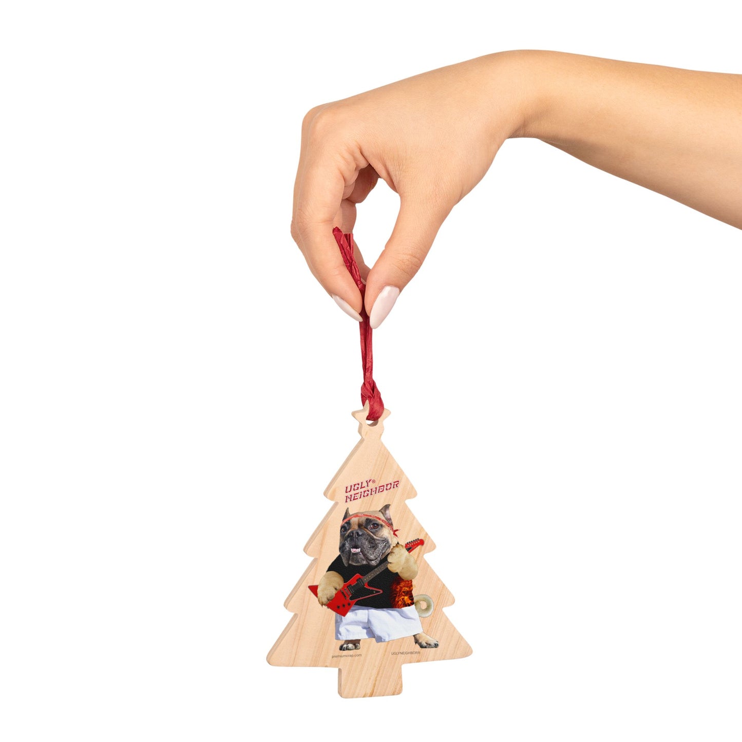 Ugly Neighbor Wooden Ornaments