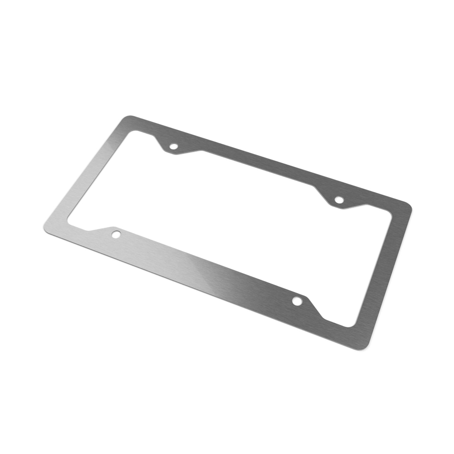 Premium Crap Metal License Plate Frame