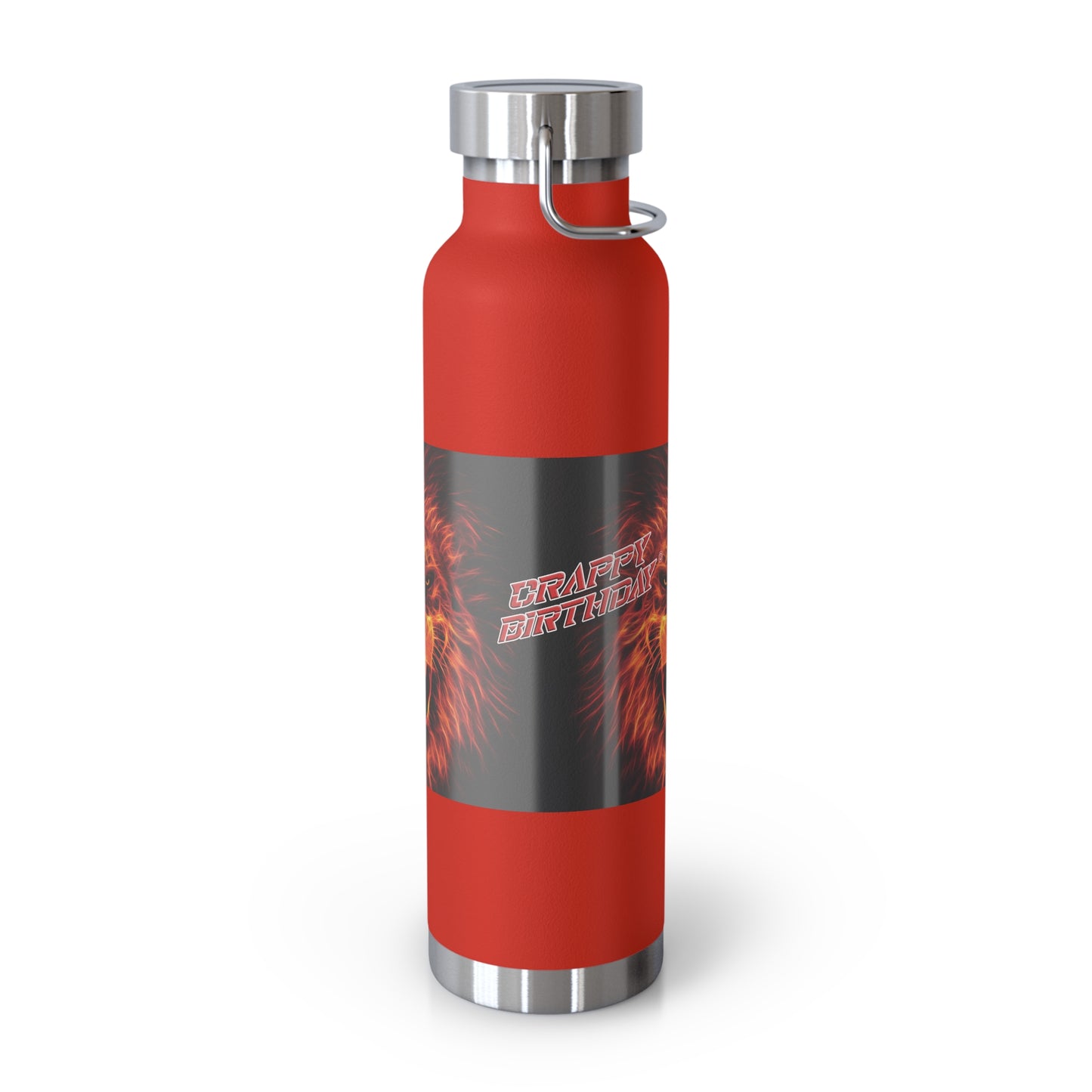 Crappy Birthday Stainless Steel Water Bottle, Standard Lid