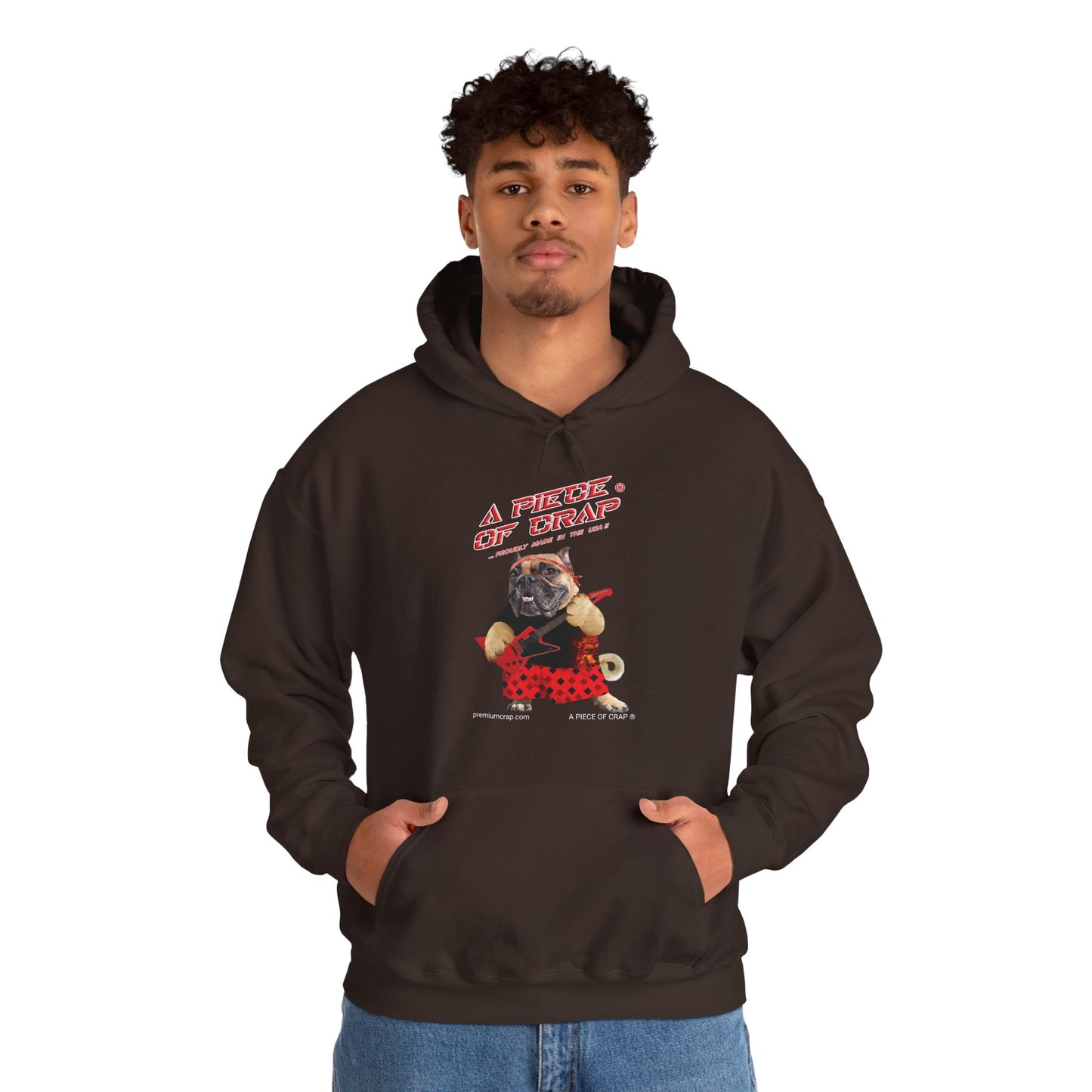 A Piece Of Crap II Men's Heavy Blend Hooded Sweatshirt