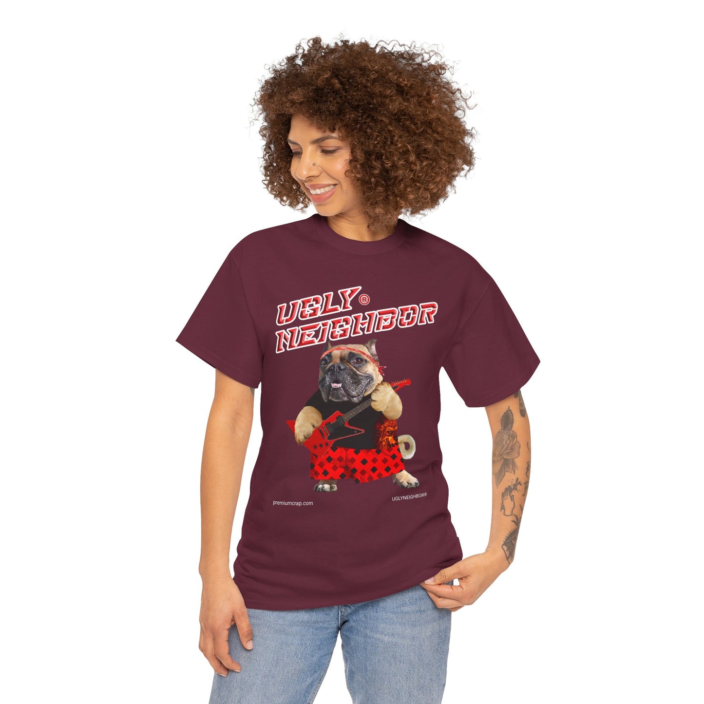 Ugly Neighbor II Women's Heavy Cotton Tee