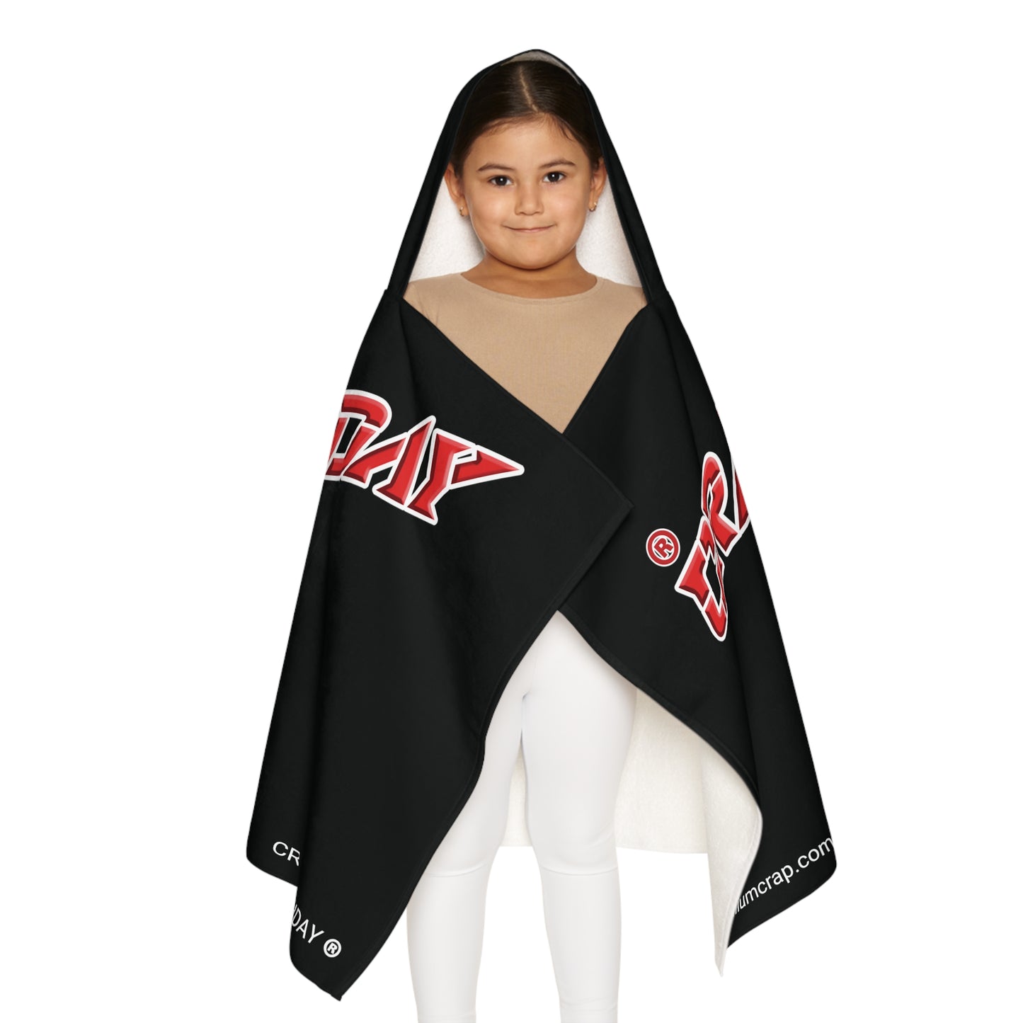 Crappy Birthday II Youth Hooded Towel