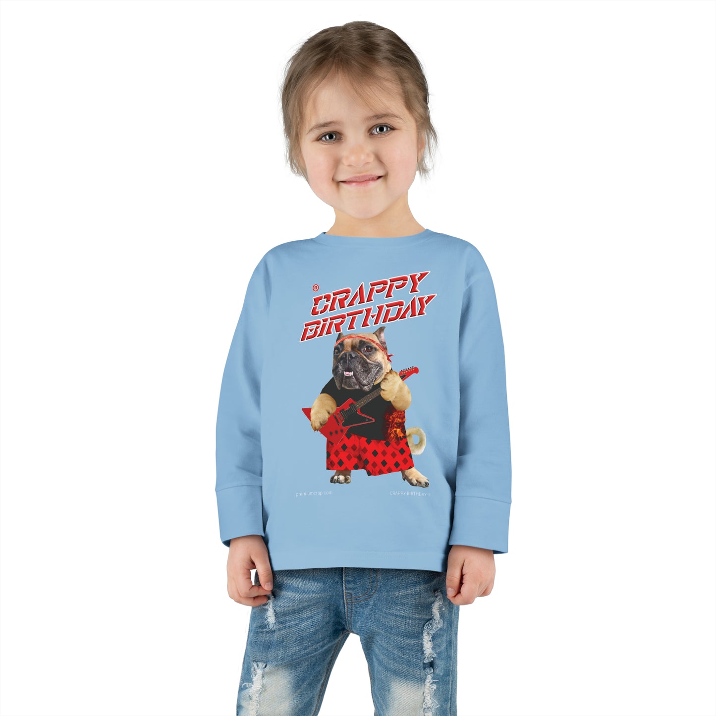 Crappy Birthday II Toddler Long Sleeve Tee