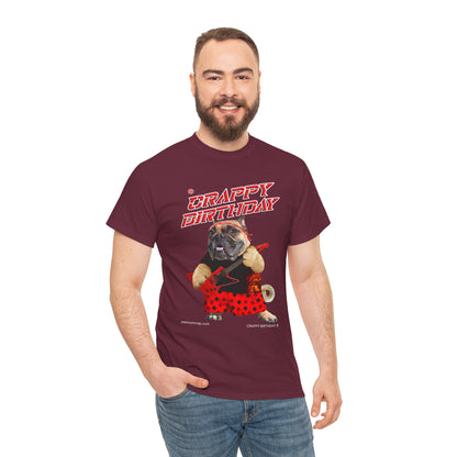 Crappy Birthday II Men's Heavy Cotton Tee