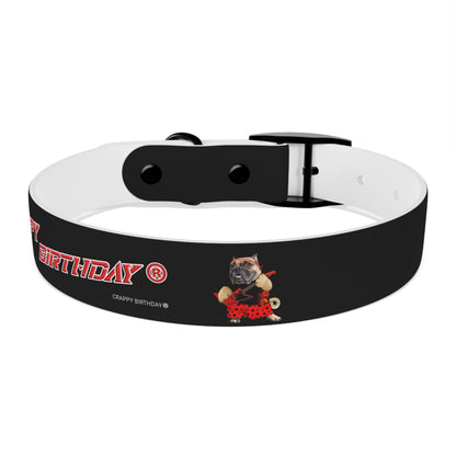 Crappy Birthday II Dog Collar