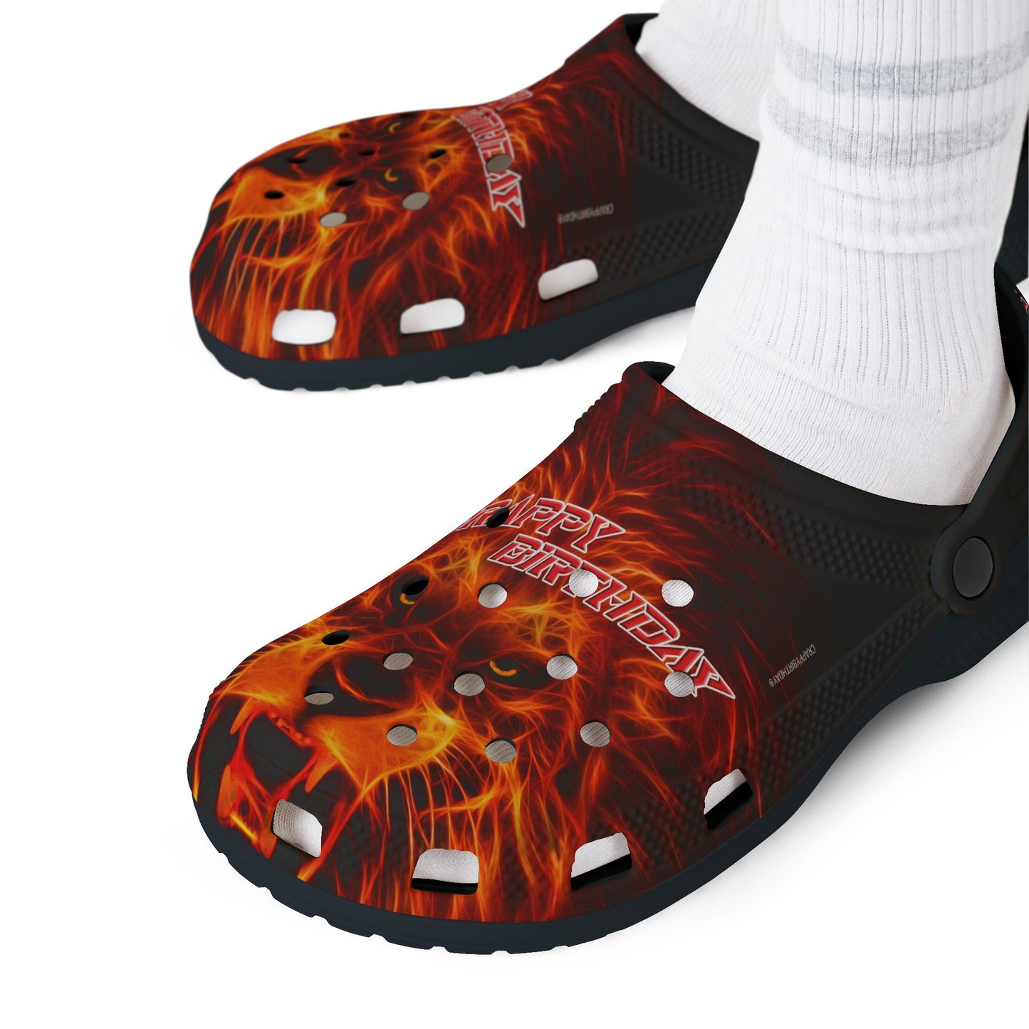Crappy Birthday EVA Foam Rubber Shoes