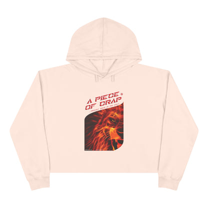 A Piece of Crap Cropped Hoodie