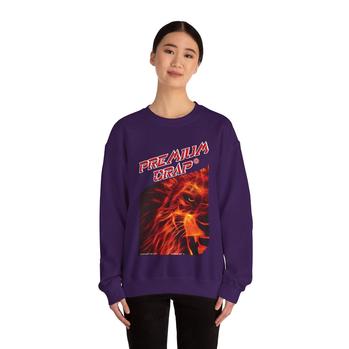 Premium Crap Women's Heavy Blend Crewneck Sweatshirt