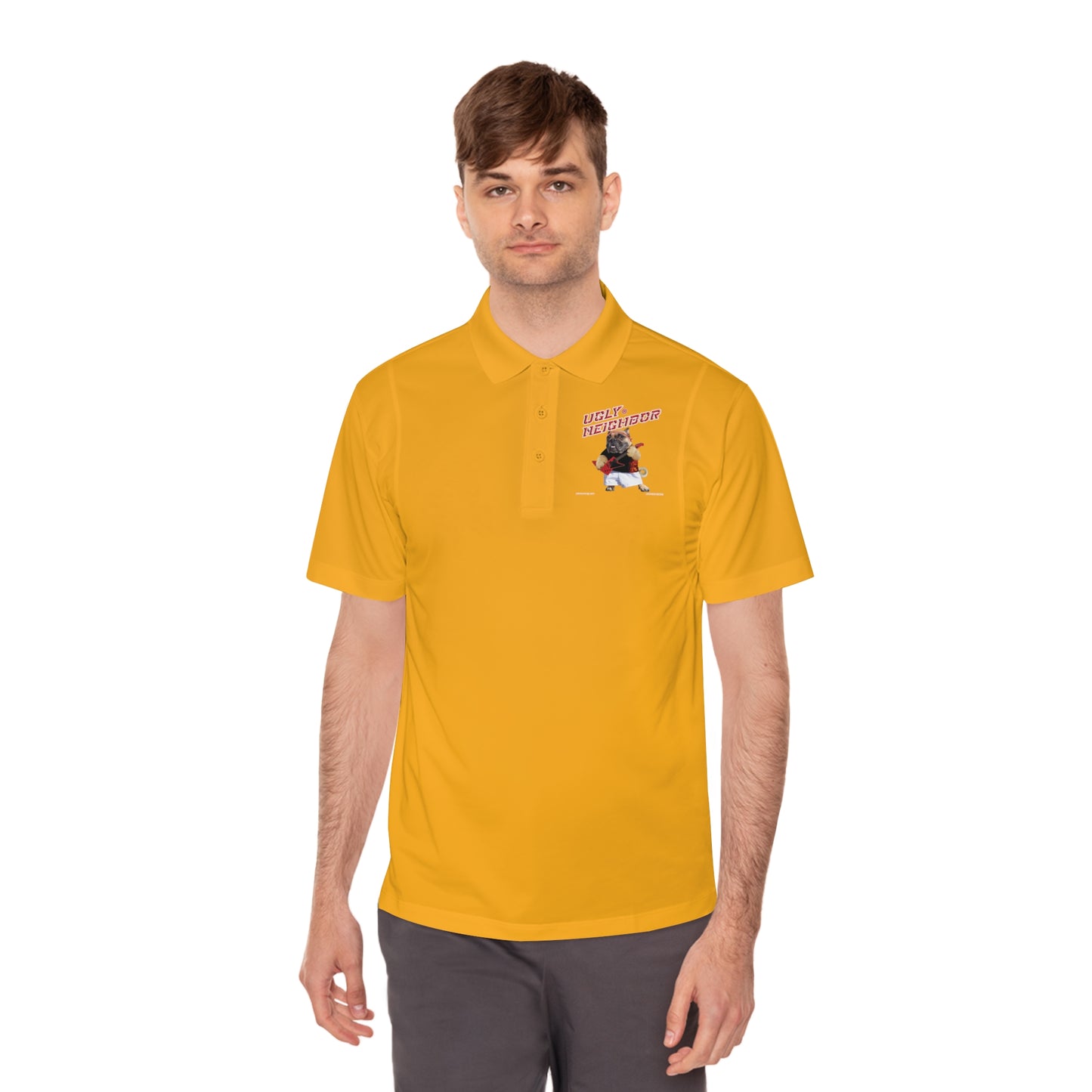 Ugly Neighbor Men's Sport Polo Shirt
