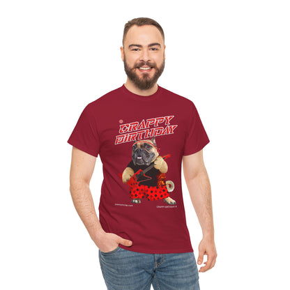 Crappy Birthday II Men's Heavy Cotton Tee