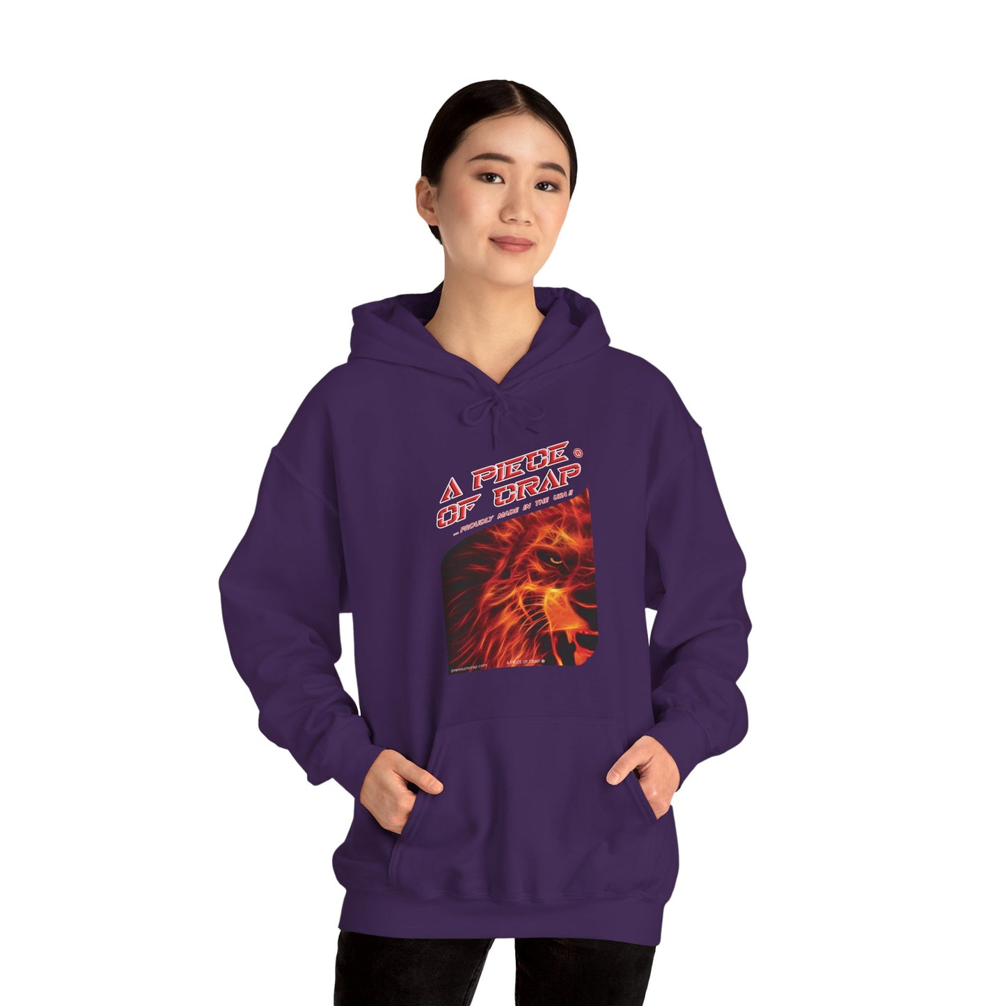 A Piece Of Crap Women's Heavy Blend Hooded Sweatshirt