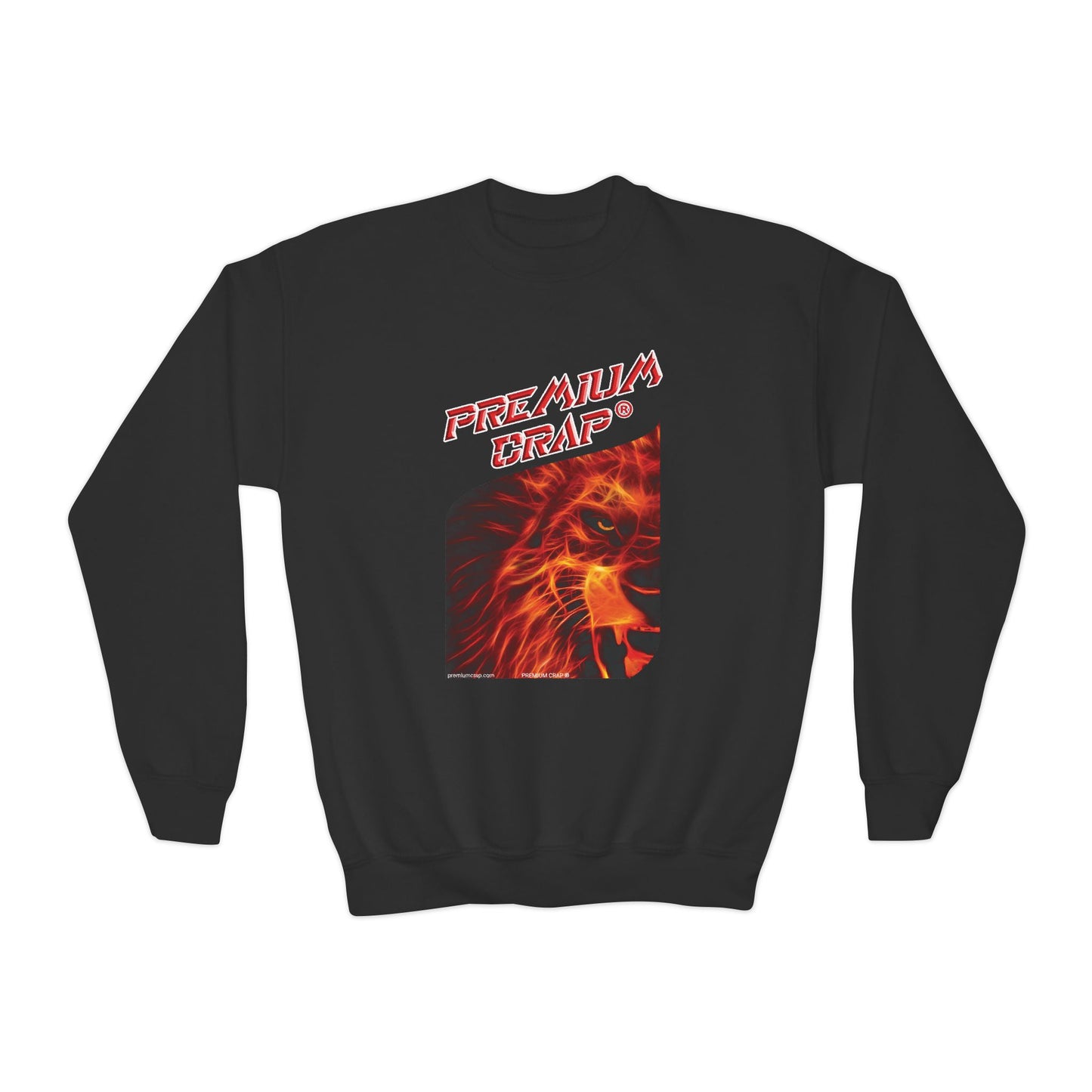Premium Crap Youth Crewneck Sweatshirt
