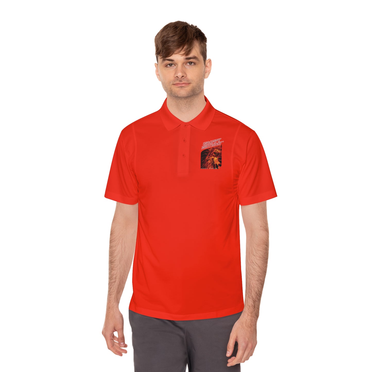 Crappy Birthday Men's Sport Polo Shirt