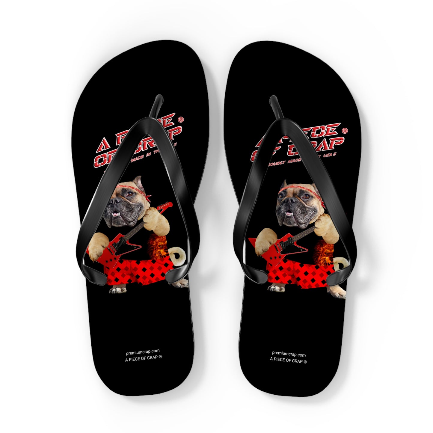A Piece Of Crap II Flip Flops