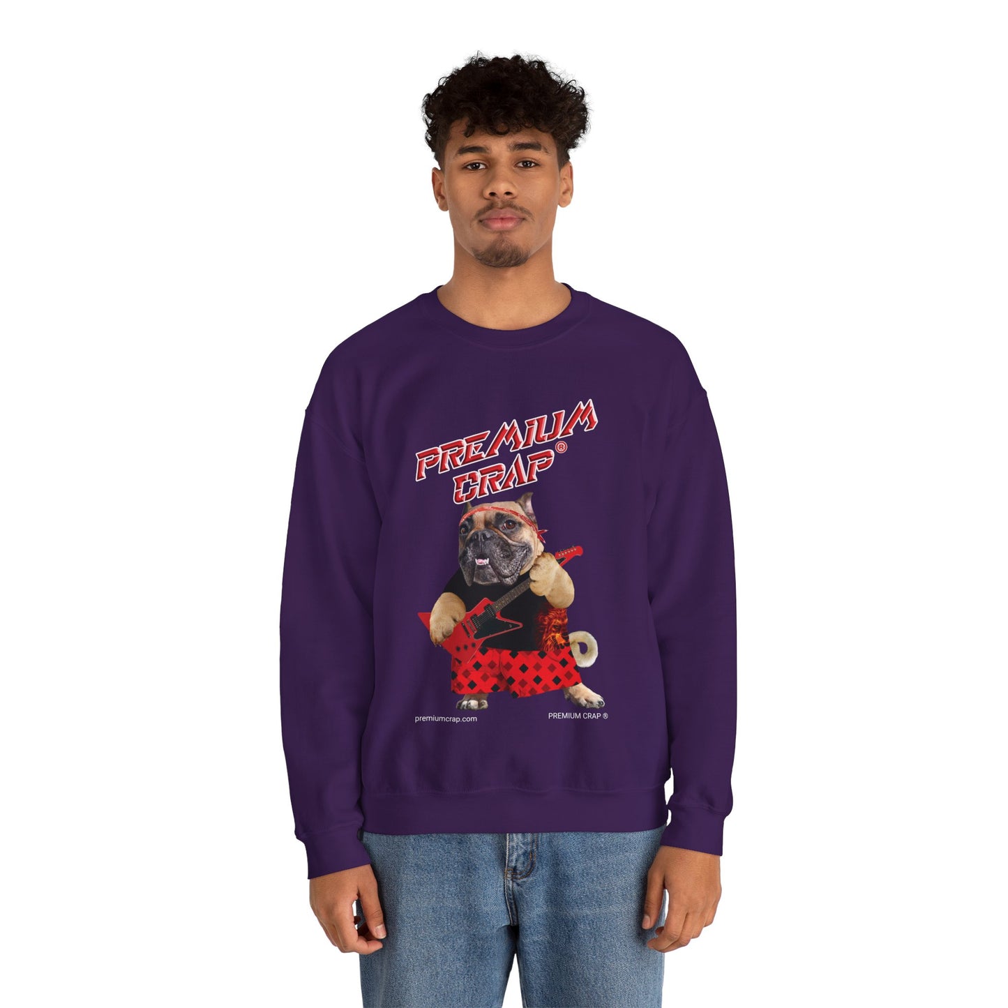 Premium Crap II Heavy Blend Crewneck Sweatshirt