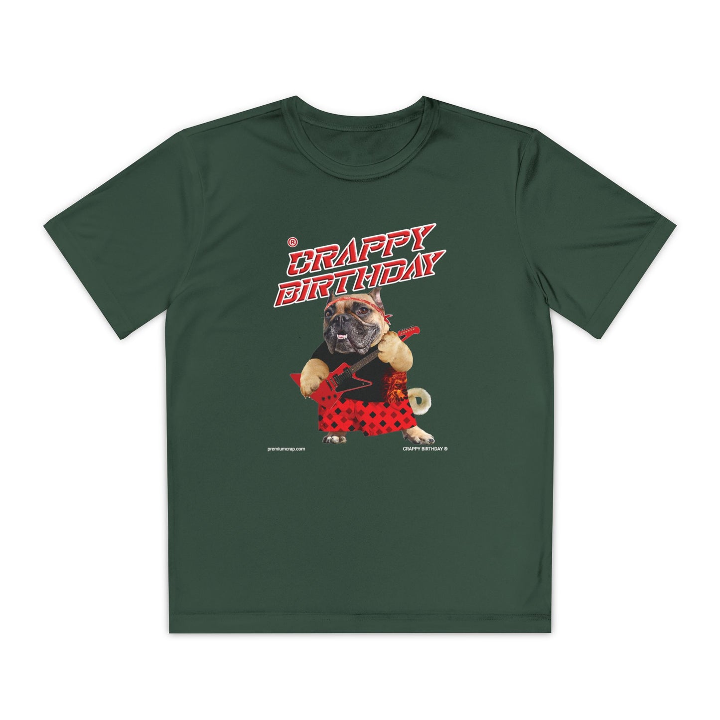 Crappy Birthday II Youth Competitor Tee