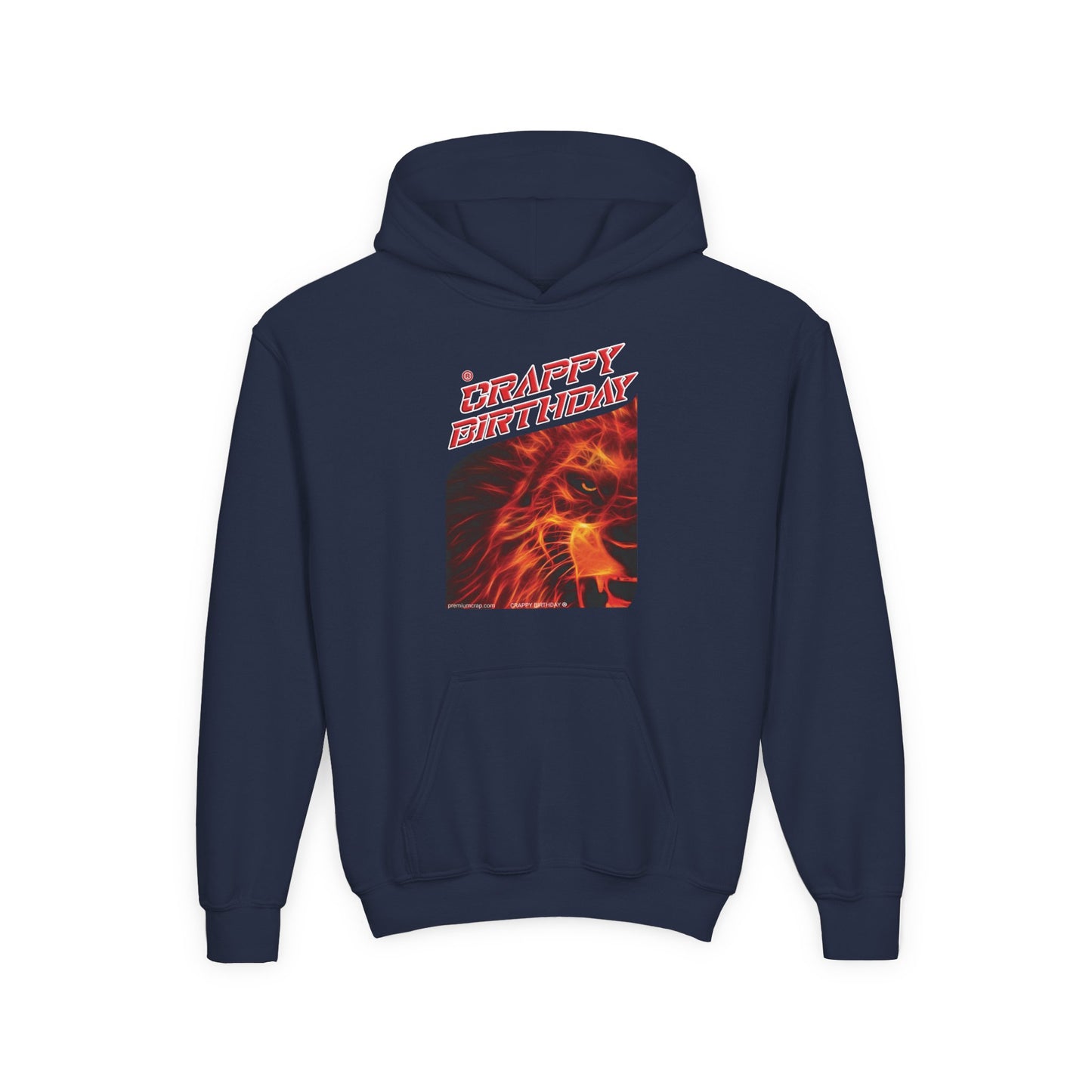 Crappy Birthday Youth Heavy Blend Hooded Sweatshirt