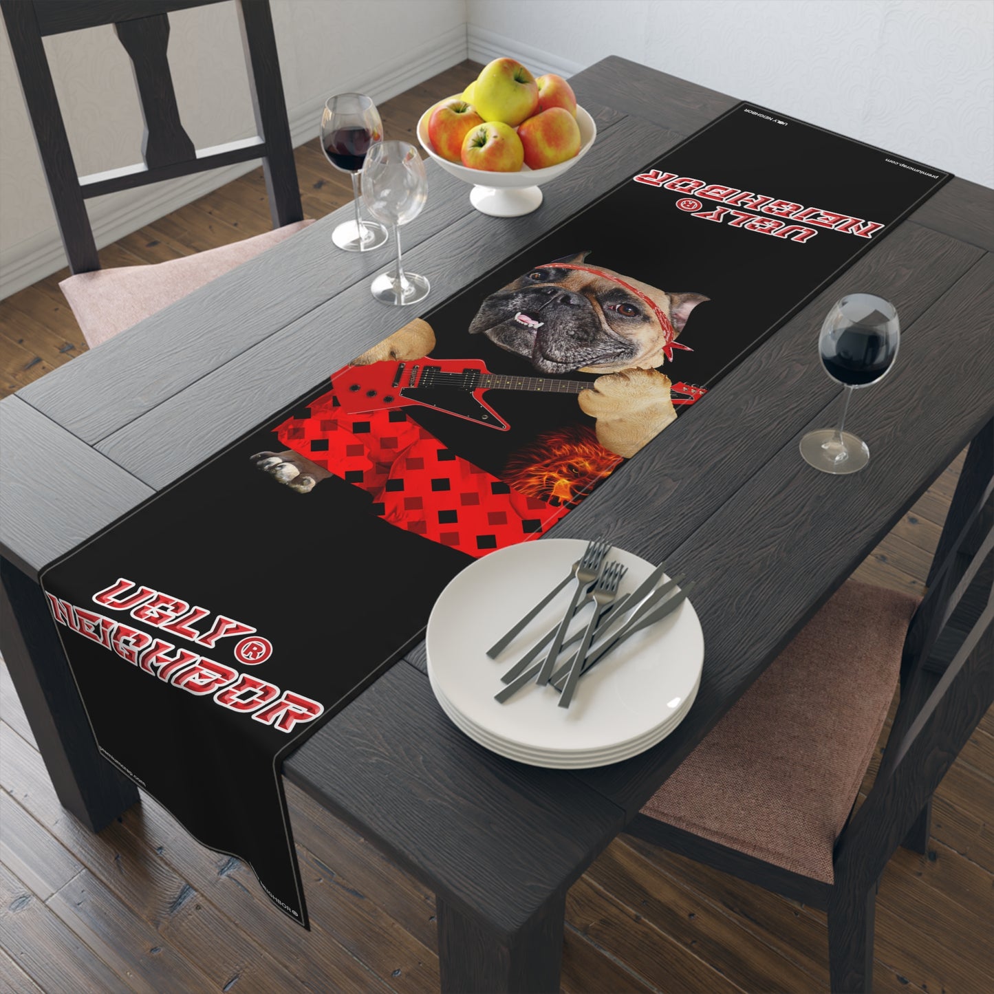 Ugly Neighbor II Table Runner