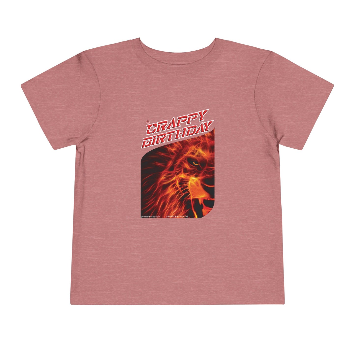 Crappy Birthday Toddler Short Sleeve Tee
