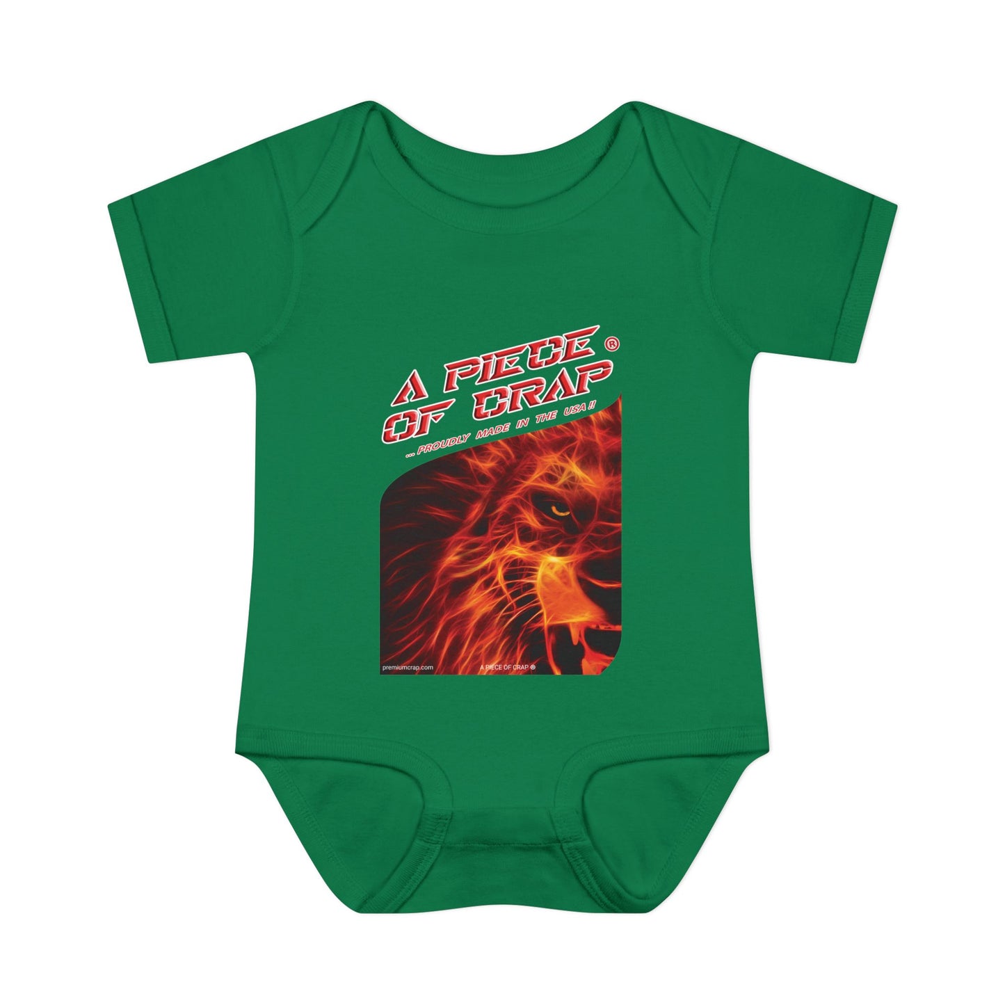 A Piece Of Crap Infant Baby Rib Bodysuit