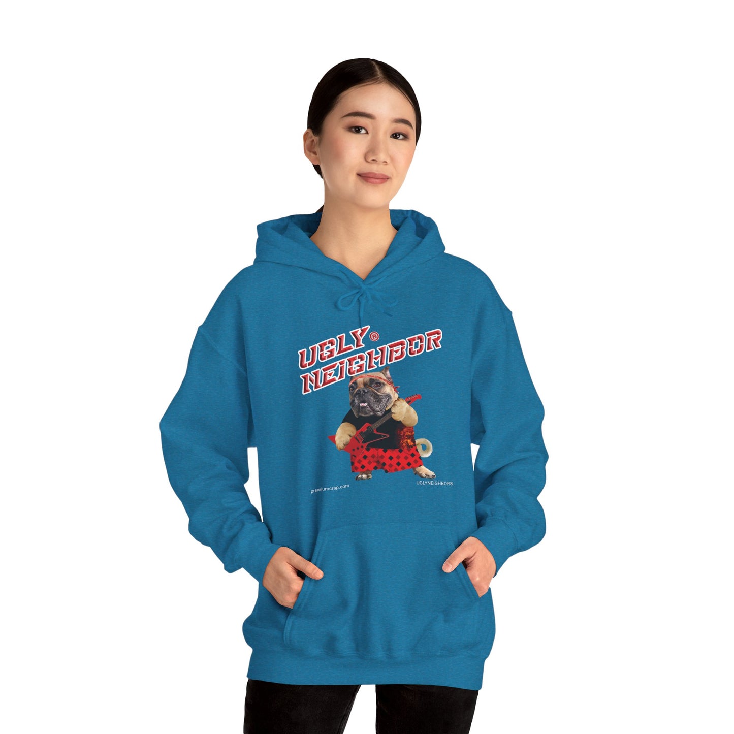 Ugly Neighbor II Women's Heavy Blend Hooded Sweatshirt