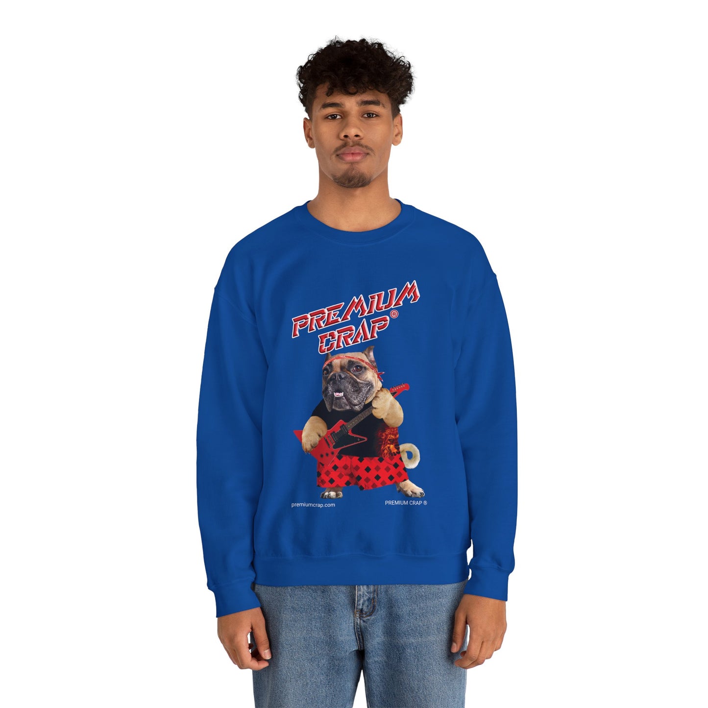 Premium Crap III Men's Heavy Blend Crewneck Sweatshirt