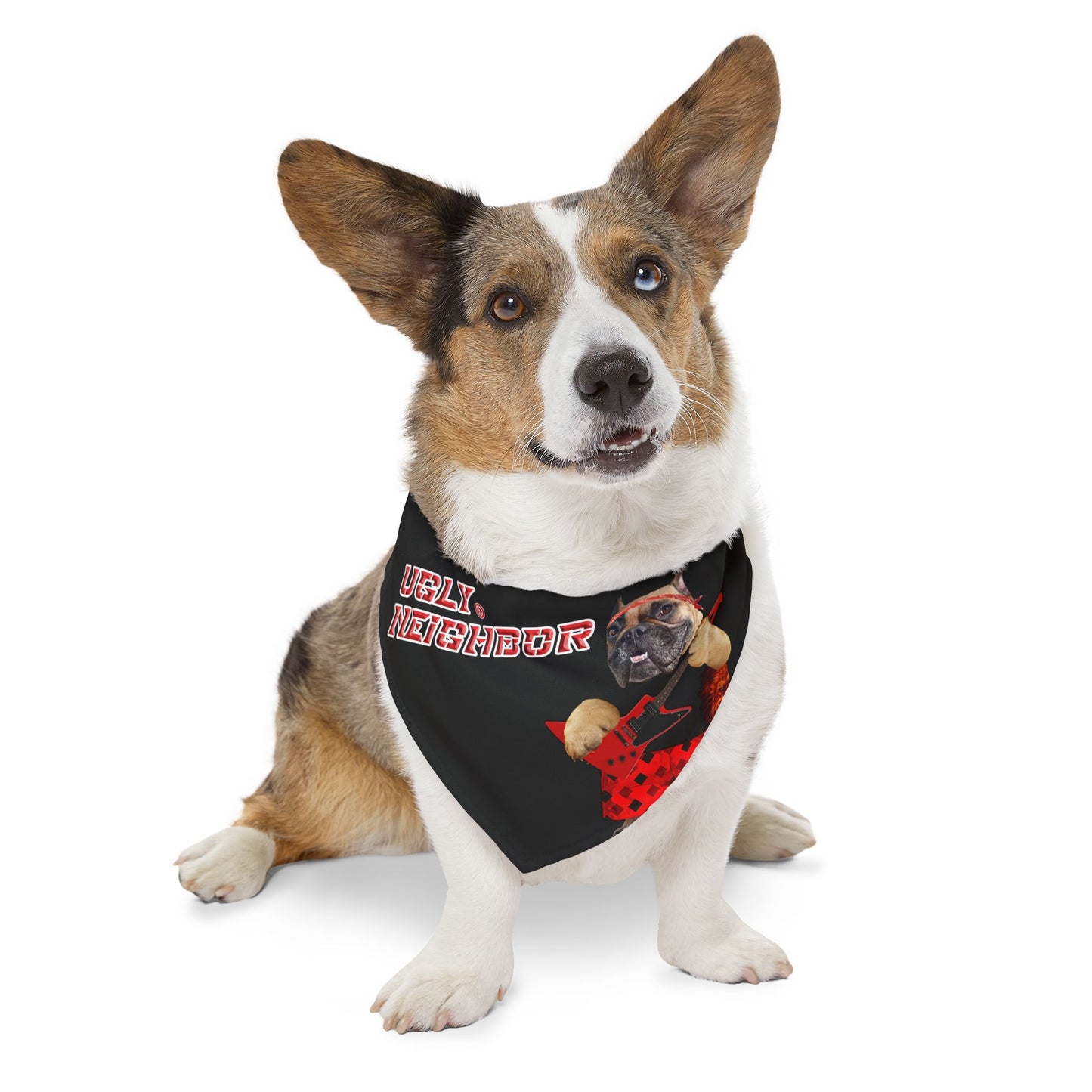 Ugly Neighbor II Pet Bandana Collar