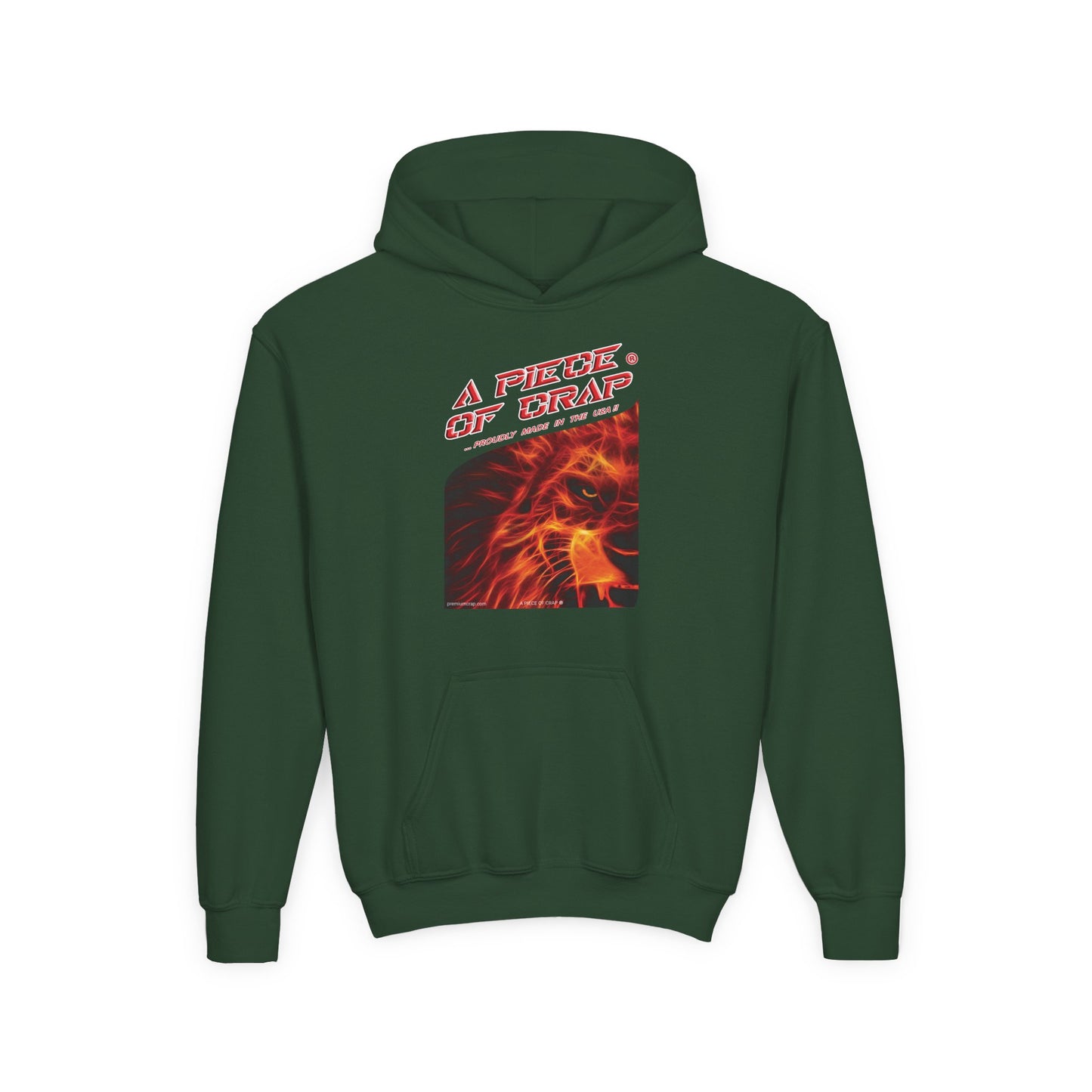 A Piece Of Crap Youth Heavy Blend Hooded Sweatshirt