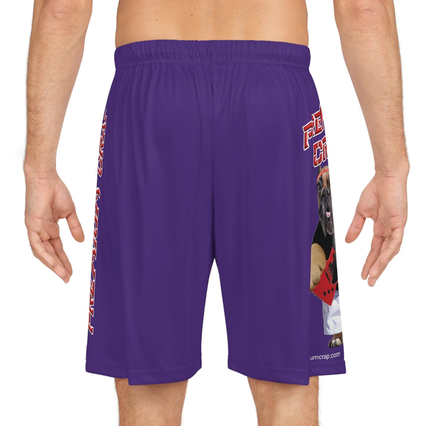 Premium Crap Basketball Shorts - Purple