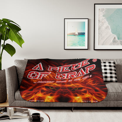 A Piece Of Crap Sherpa Blanket