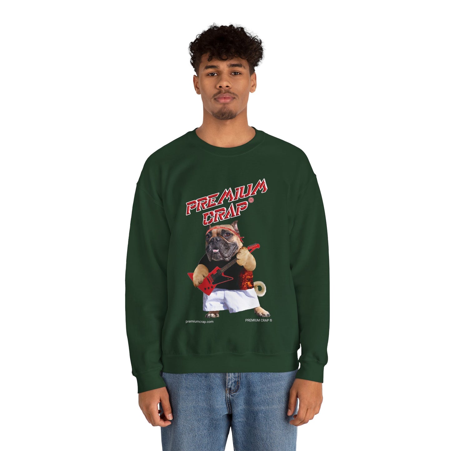Premium Crap II Men's Heavy Blend Crewneck Sweatshirt