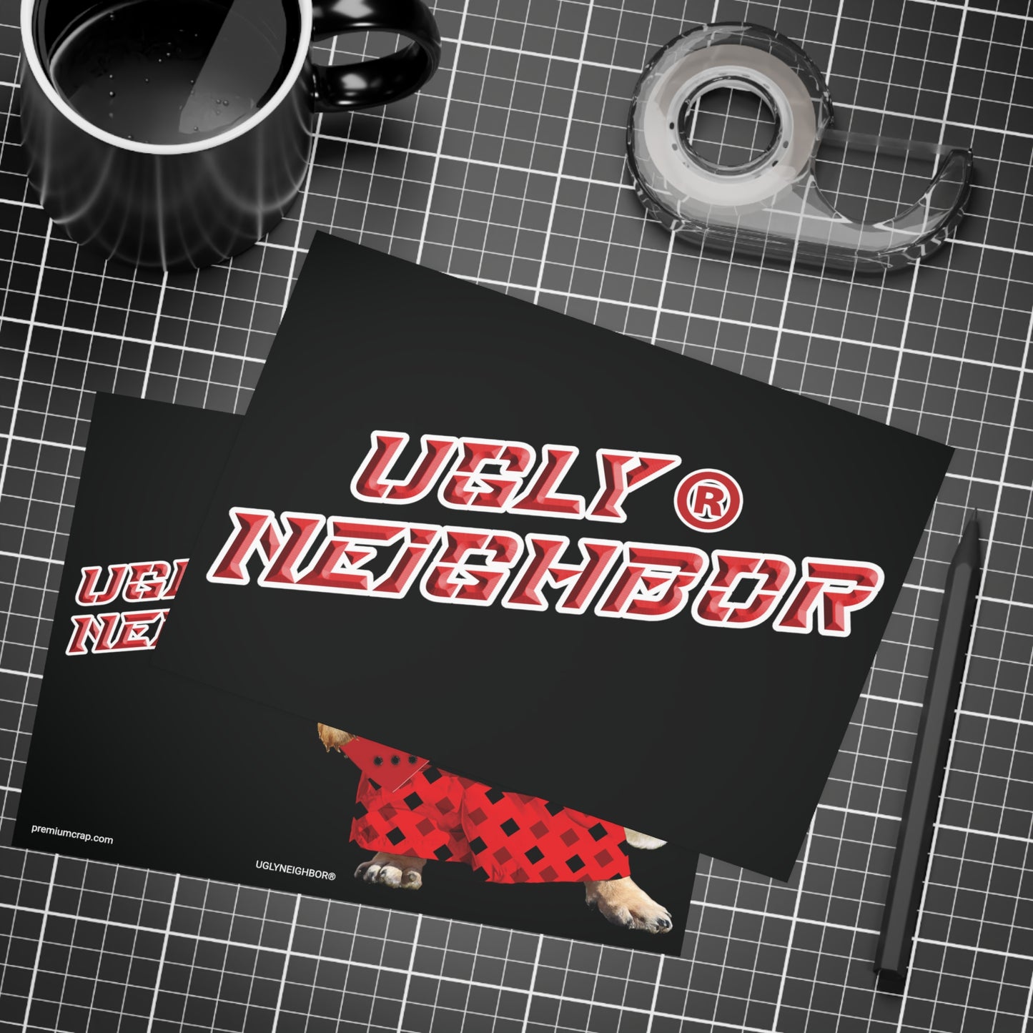 Ugly Neighbor II Postcard Bundles