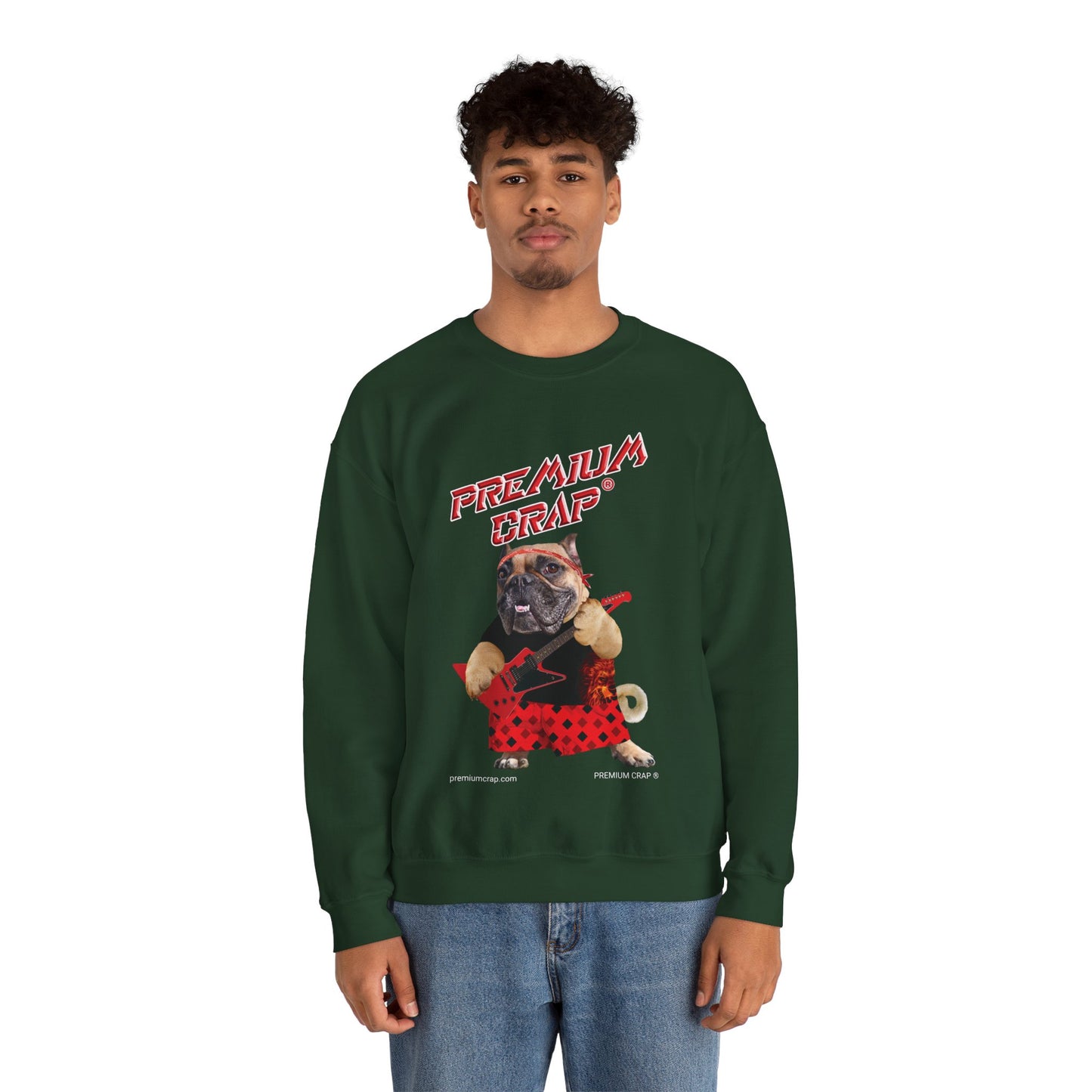 Premium Crap II Heavy Blend Crewneck Sweatshirt