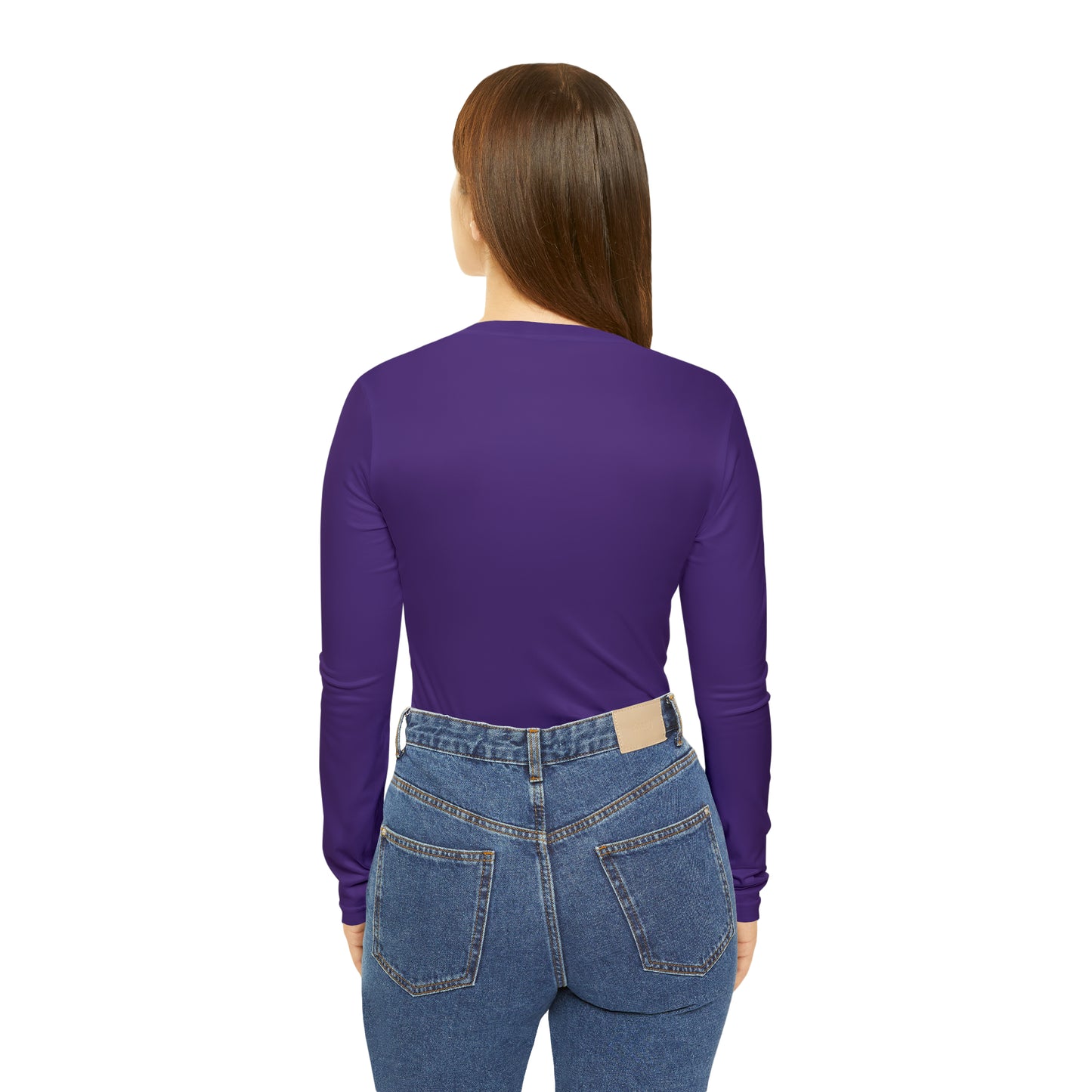 Premium Crap II Women's Long Sleeve V-neck Shirt - Purple