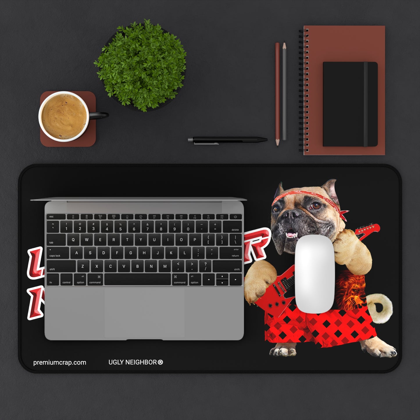 Ugly Neighbor II Desk Mat