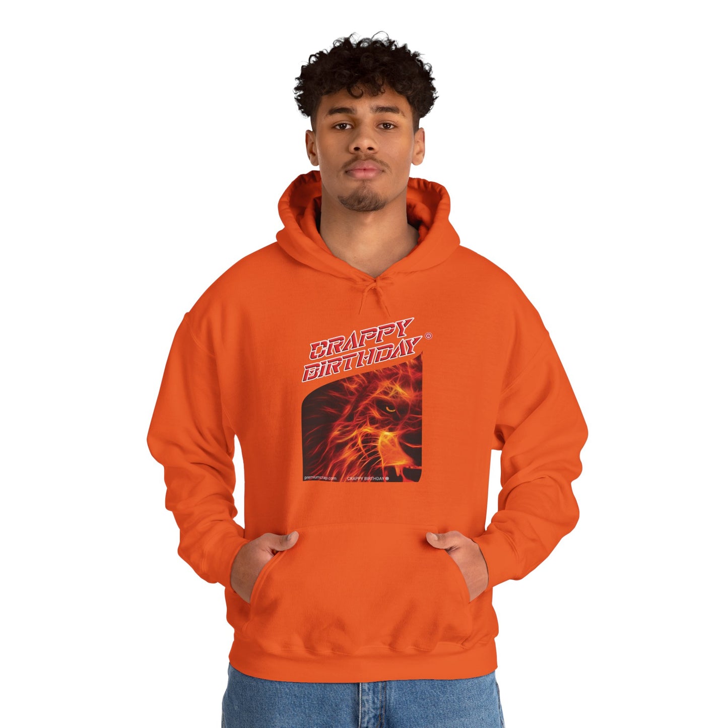 Crappy Birthday Men's Heavy Blend Hooded Sweatshirt
