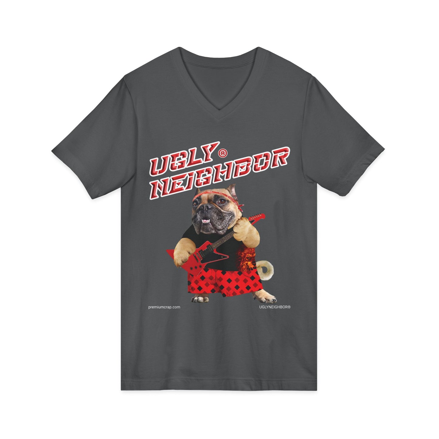 Ugly Neighbor II Jersey Short Sleeve V-Neck Tee