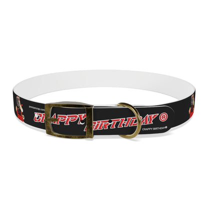 Crappy Birthday II Dog Collar