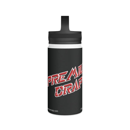 Premium Crap Stainless Steel Water Bottle, Handle Lid