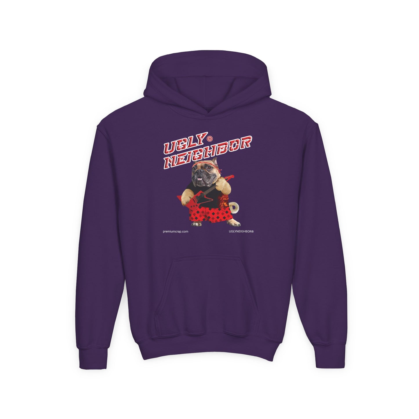 Ugly Neighbor II Youth Heavy Blend Hooded Sweatshirt