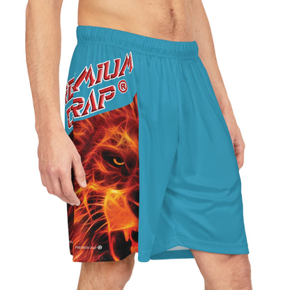 Premium Crap BougieBooty Baller Shorts - Turquoise