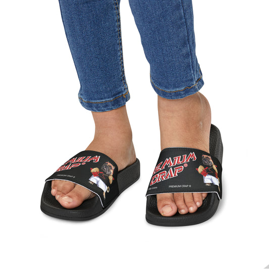 Premium Crap Youth PU Slide Sandals