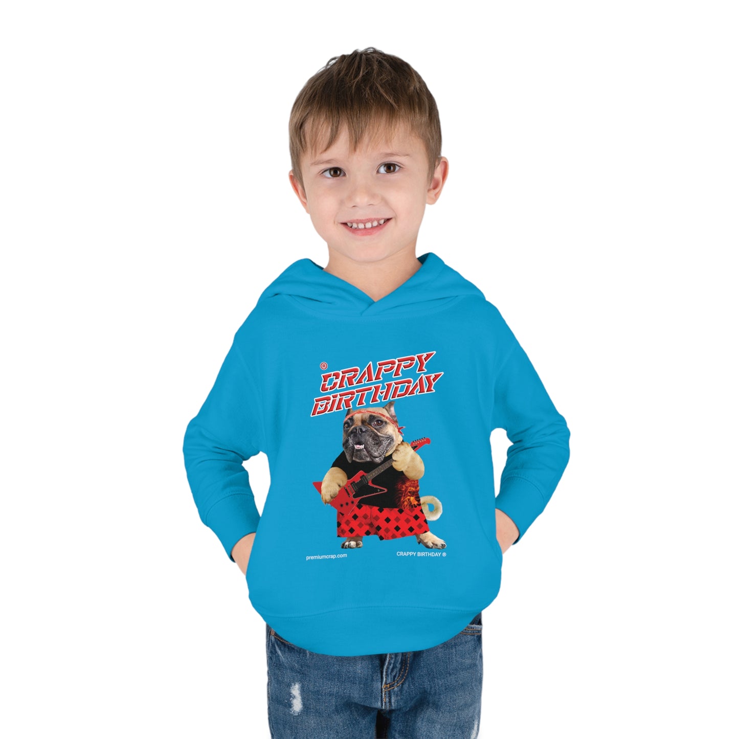 Crappy Birthday II Toddler Pullover Fleece Hoodie