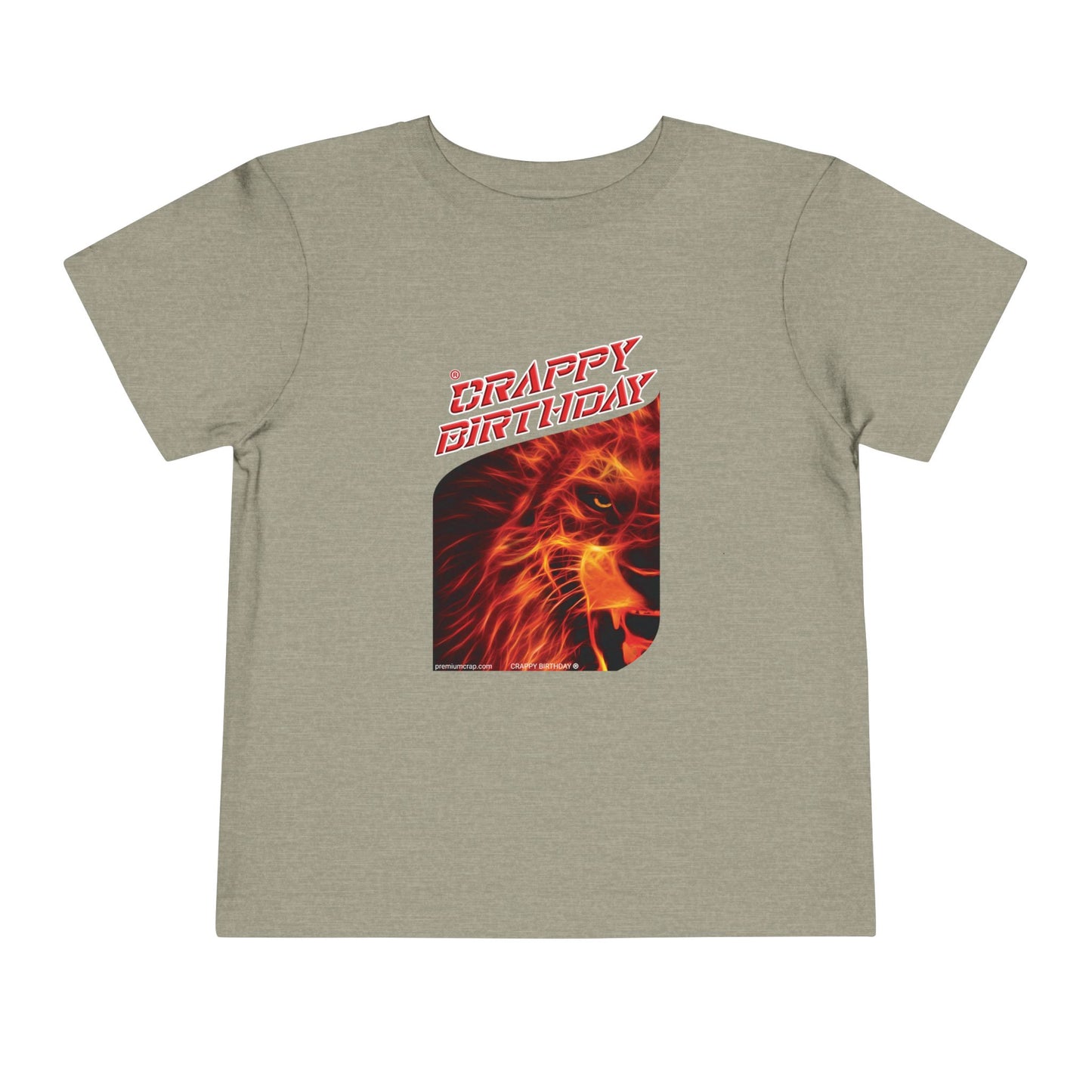 Crappy Birthday Toddler Short Sleeve Tee